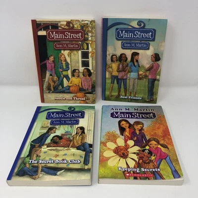 Main Street Series by Ann M. Martin Lot 4 Books Paperback 2 4 5 7 - Image 1 of 4