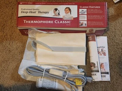 Battle Creek Thermophore Moist Heat Pad Neck PETITE 4" x 17" Model 077 Open Box - Image 1 of 4