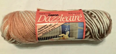 Caron Dazzleaire Yarn 1 Skein Color #2844 Soft Naturals plus Partial - Image 1 of 3