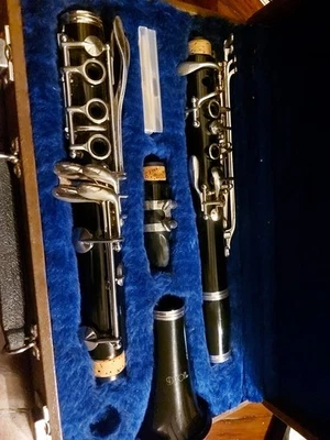 Clarinete Dixon vintage en estuche instrumento musical  Foto 1 de 4