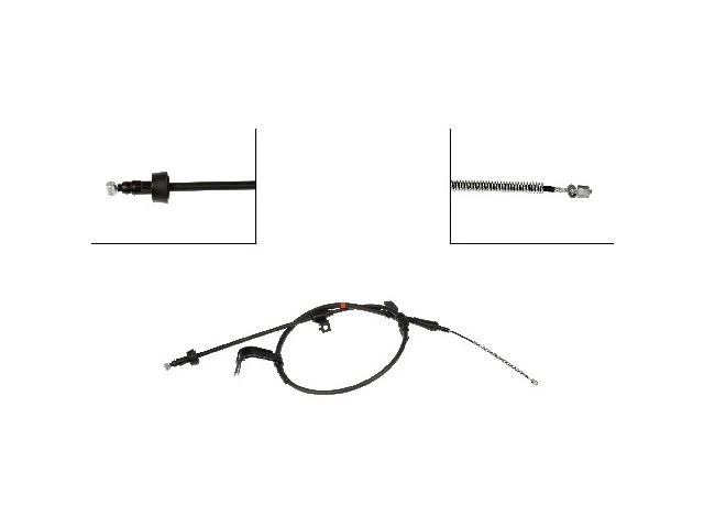 Cable de freno de estacionamiento trasero izquierdo Dorman 98797FQNZ 2007 para Kia Rio 2006-2008 Foto 1 de 2