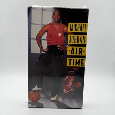 Michael Jordan Air Time VHS Sealed Chicago Bulls CBS FOX Vintage 90s NBA - Image 1 of 3