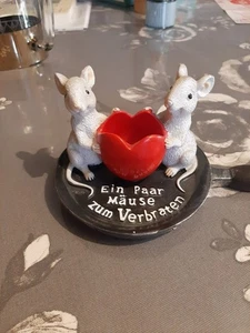 Kremers Schatzkiste Mäuse Bratpfannen Figur   - Bild 1 von 4