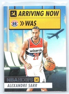 2024-25 Panini NBA Hoops Arriving Now Alexandre Sarr Rookie Washington Wizards - Picture 1 of 2