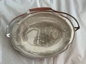 GEMEINSCHAFTSTELLER Servierkorb Stil 11957 Henkel Silberteller - Vintage - Bild 1 von 13