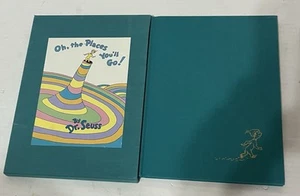 Oh,The Places You'll Go By Dr. Seuss Special Deluxe Edition 1993 W/Slipcase - Imagen 1 de 4