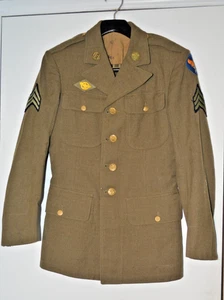 Original WW2 Era U.S. Army Air Force Class A Uniform Jacket Wool 1942 - Picture 1 of 11
