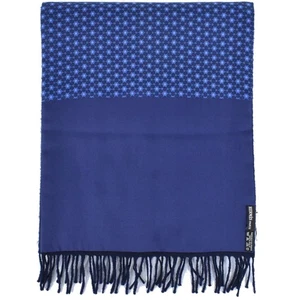 HERMES 100% Silk Scarf Navy Blue - Picture 1 of 15