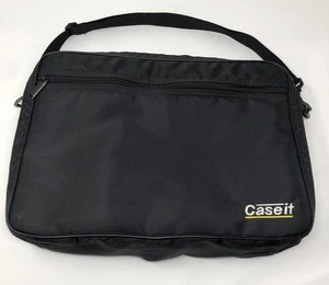 Vintage BMI Case It 36 Cassette Tape Black Zippered Storage Case Holder Nylon - Picture 1 of 10