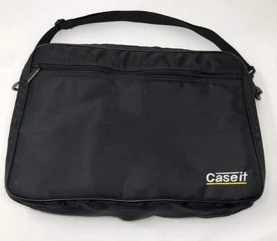 Vintage BMI Case It 36 Cassette Tape Black Zippered Storage Case Holder Nylon - Image 1 of 4