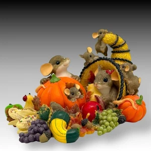 Charming Tails Fitz & Floyd We Have Plenty To Be Thankful For Harvest Füllhorn - Bild 1 von 5
