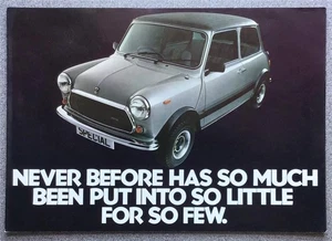 MORRIS MINI SPECIAL Car Sales Brochure 1979 - Picture 1 of 4