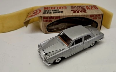 MEBETOYS A26 ROLLS-ROYCE SILVER SHADOW - 1/43 -  ORIGINAL MINT BOX - Immagine 1 di 4