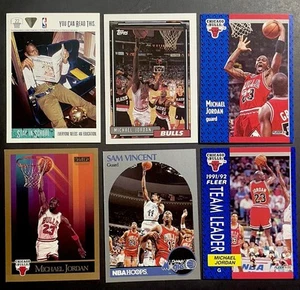 Michael Jordan 1991-92 Múltiples Compañías Elección de Coleccionista Lote de 6 Tarjetas 1 - Imagen 1 de 2