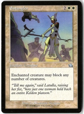 Entangler 7 Uncommon Prophecy NM/LP MTG - Image 1 of 2