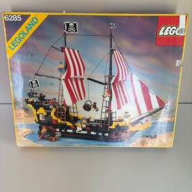 Lego Black Seas Barracuda 6285 Pirate Ship 100% Complete Set 10040 Vintage 21322
