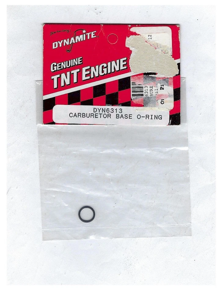 Vintage RC Car Dynamite DYN6313 Carburetor Base O-Ring for .12 TNT Engine (1)NIB - Image 1 of 1