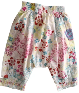Pantalon bloomer MARESE multicolore à fleurs Taille 6 mois Très bon état - Imagen 1 de 3