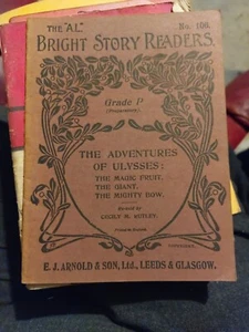 A. L. Bright Story Readers No. 106 Grade P. THE ADVENTURES OF ULYSSES.  Vintage - Foto 1 di 4