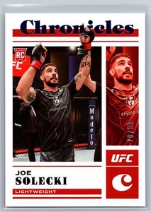 2023 Panini Chronicles UFC Blue /99 #94 Joe Solecki RC