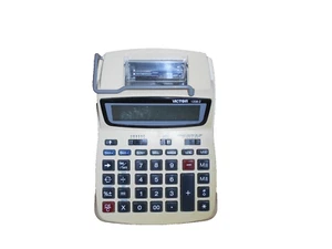 Victor Printing Calculator, 1208-2 Compact. - Picture 1 of 5