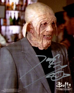 FOTO 8x10 firmada por James C. Leary Buffy Clem el cazador de vampiros rara Beckett Bas - Imagen 1 de 2