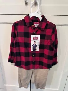 Nuovo Wrangler 2 pezzi vestito ragazzo bambino top e pantaloni 3 bambino - Foto 1 di 3