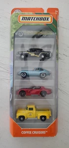 Matchbox Coffee Cruisers 5 Pack Car Set NEW - Picture 1 of 3