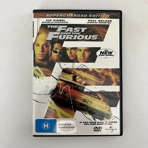 The Fast And The Furious (DVD, 2001) Supercharged Edition Region 4 PAL - Picture 1 of 5