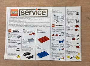Lego Service Brochure - Picture 1 of 1