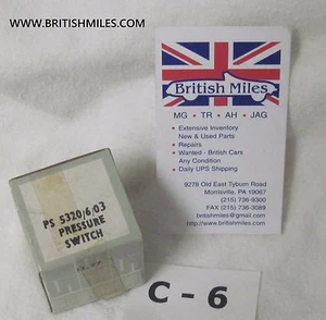 TRIUMPH PRESSURE SWITCH - Picture 1 of 3