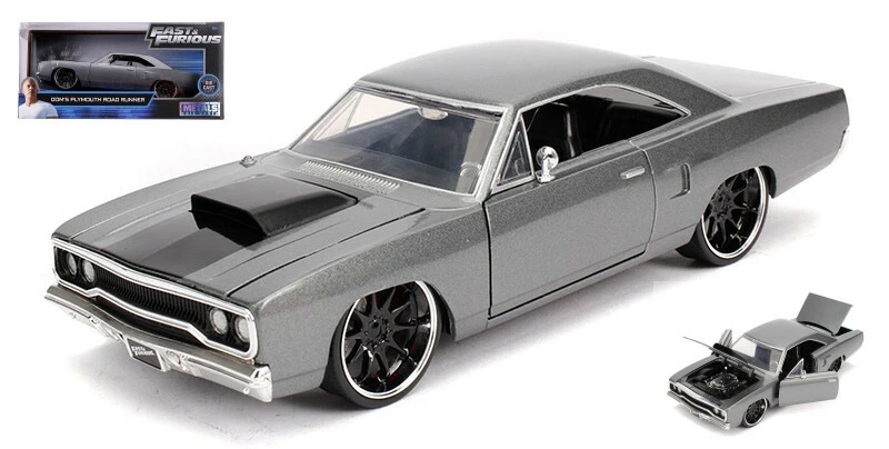Dom's Plymouth Road Runner Fast %26 Furious 1:24 Model JADA TOYS - Immagine 1 di 1