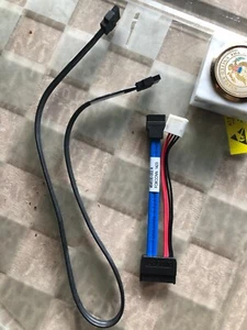 HP Elite 8000 8100 8200 8300 Optical Drive SATA Cables 611894-002 & 594656-001 - Picture 1 of 4