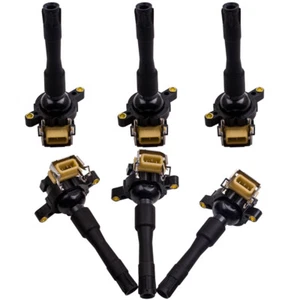 6x Bobine Allumage for BMW E36 E46 325i 320i 330i 330ci 520i 530i 12131748017 - Imagen 1 de 12
