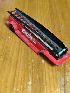 Blechspielzeug Feuerwehr Tonka Auflieger Trailer Anhänger Modellauto Cars KS - Bild 1 von 5