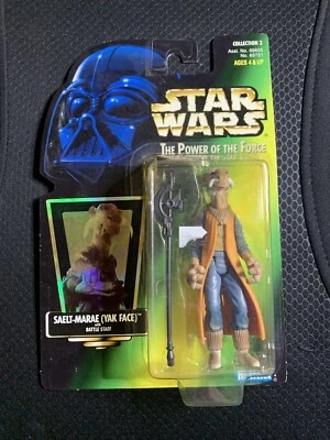 Star Wars: The Power Of The Force Saelt-Marae Yak Face With Battle Staff - New - Image 1 of 4