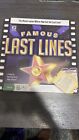 Discovery Bay FAMOUS LAST LINES Board Game NEW SEALED