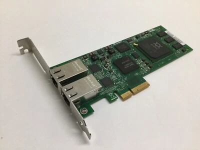 Qlogic QLE4062C Dual Port 1GB Gigabit Ethernet Network Adapter PCI-e - Image 1 of 2