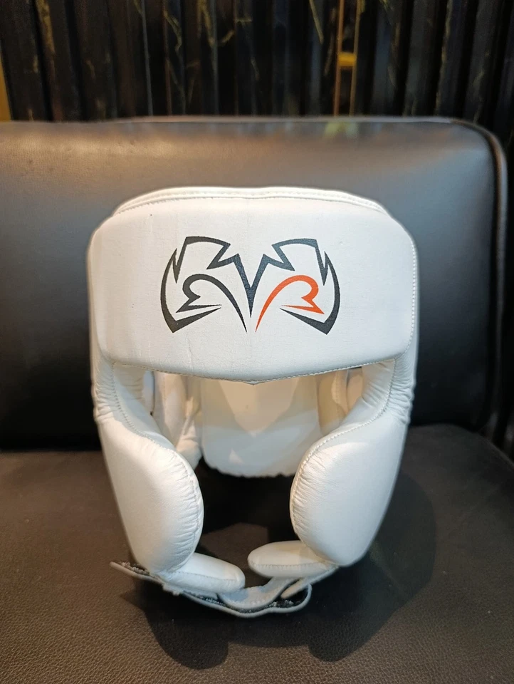Nuevo casco de boxeo Rival RHG de cuero genuino - protector de cabeza profesional. Foto 1 de 4