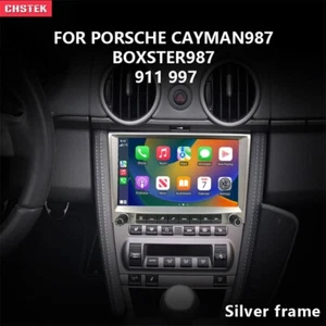 CHSTEK Car Radio navigation for Porsche Cayman 911 987 Boxster 997 carplay DSP - Picture 1 of 11