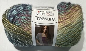 1 RED HEART Boutique Treasure en ACUARELAS 3.5oz 151yds Lana Acrílica - Imagen 1 de 6