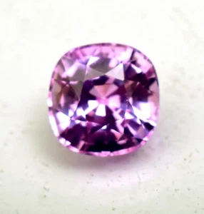 Lab-Created Pink Tourmaline 11.25 Ct Cushion Cut Loose Gemstone - Picture 1 of 6