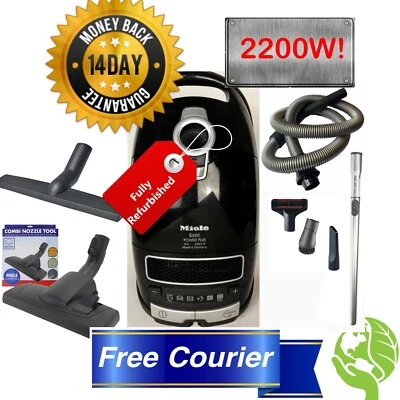 ✅Professionally Reconditioned Powerful S8 Miele Power Plus Vacuum Cleaner 2200W - Image 1 of 4
