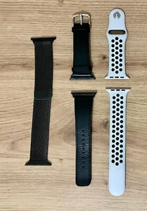 3 Apple Watch 42mm Armbänder, Nike, Horween - Zdjęcie 1 z 8