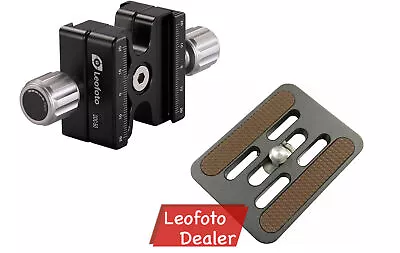 Leofoto DDC-50 + BPL-50N Bidirectional Subtend Double Clamp MINI CLAMP - Image 1 of 4