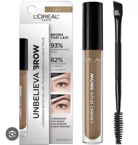 L'Oreal Unbelieva-Brow Longwear Waterproof Tinted Brow Gel, Blonde - Picture 1 of 6