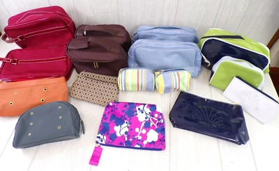 Bolsa de viaje de maquillaje Estee Lauder GWP lote de 17 piezas nueva sin etiquetas Foto 1 de 4