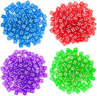 400 Count Of 16Mm Dice, 6-Sided ? Purple, Blue, Green, Red Colored Dice ? Great