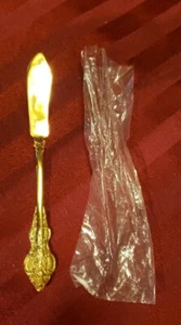 NEW GOLD Oxford Hall Stainless Flatware SUTHERLAND Butter knife SERVING Japan - Picture 1 of 6