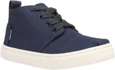 Youth TOMS Botas Cupsole Shoe - Navy Canvas Size 6 - Image 1 of 4